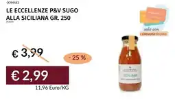 Prezzemolo e Vitale Le eccellenze p&v sugo alla siciliana offerta