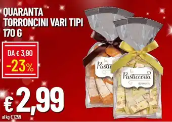 Galassia Quaranta torroncini offerta