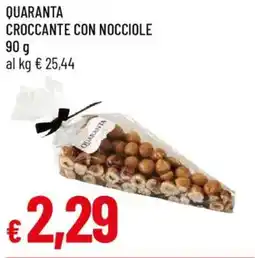 Galassia Quaranta croccante con nocciole offerta
