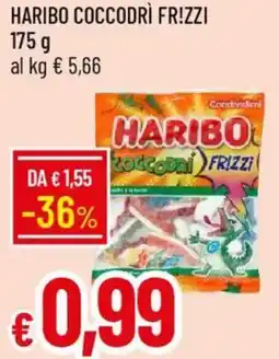 Galassia Haribo coccodrì fr!zzi offerta