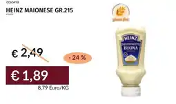 Prezzemolo e Vitale Heinz maionese offerta