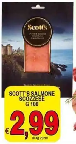 Iper Triscount Scott's salmone scozzese offerta