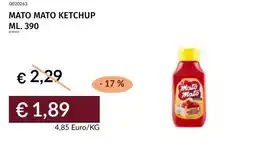 Prezzemolo e Vitale Mato mato ketchup offerta