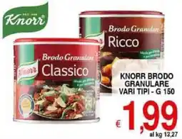 Iper Triscount Knorr brodo granulare offerta