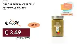 Prezzemolo e Vitale Giu giu pate di capperi e mandorle offerta