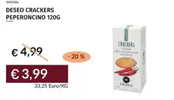 Prezzemolo e Vitale Deseo crackers peperoncino offerta