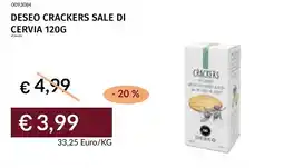 Prezzemolo e Vitale Deseo crackers sale di cervia offerta