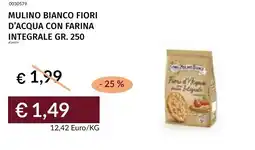 Prezzemolo e Vitale Mulino bianco fiori d'acqua con farina integrale offerta