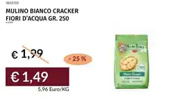 Prezzemolo e Vitale Mulino bianco cracker fiori d'acqua offerta