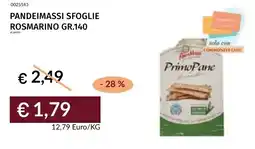Prezzemolo e Vitale Pandeimassi sfoglie rosmarino offerta