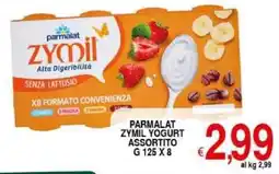 Iper Triscount Parmalat zymil yogurt offerta