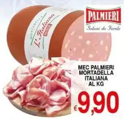 Iper Triscount Mec palmieri mortadella italiana offerta