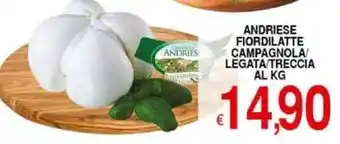 Iper Triscount Andriese fiordilatte campagnola/ legata/treccia offerta