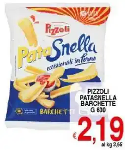 Iper Triscount Pizzoli patasnella barchette offerta
