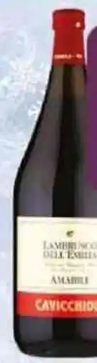 Iper Triscount Lambrusco cavicchioli amabile secco offerta