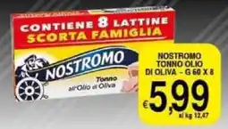 Iper Triscount Nostromo tonno olio di oliva offerta