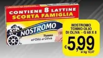 Iper Triscount Nostromo tonno olio di oliva offerta