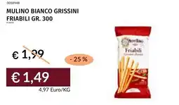 Prezzemolo e Vitale Mulino bianco grissini friabili offerta