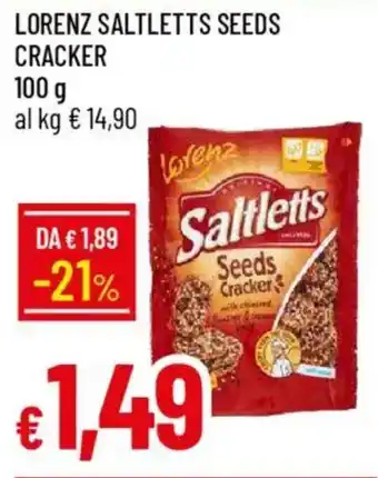 Galassia Lorenz saltletts seeds cracker offerta