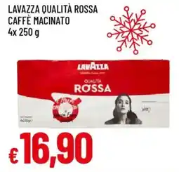 Galassia Lavazza qualità rossa caffè macinato offerta