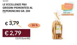 Prezzemolo e Vitale Le eccellenze p&v grissini piemontesi al peperoncino offerta