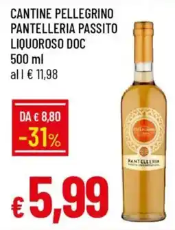 Galassia Cantine pellegrino pantelleria passito liquoroso DOC offerta