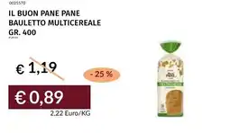 Prezzemolo e Vitale Il buon pane pane bauletto multicereale offerta