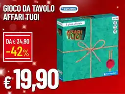 Galassia Gioco da tavolo affari tuoi Clementoni offerta