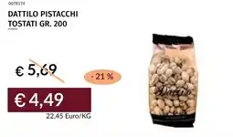 Prezzemolo e Vitale Dattilo pistacchi tostati offerta