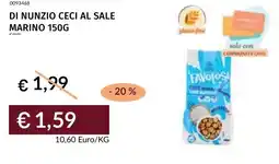Prezzemolo e Vitale Di nunzio ceci al sale marino offerta