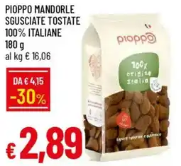 Galassia Pioppo mandorle sgusciate tostate 100% italiane offerta