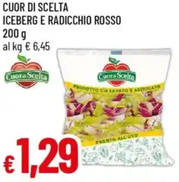 Galassia Cuor di scelta iceberg e radicchio rosso offerta
