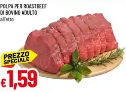 Galassia Polpa per roast beef di bovino adulto offerta