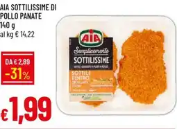 Galassia Aia sottilissime di pollo panate offerta