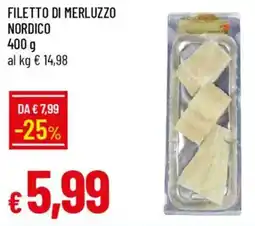Galassia Filetto di merluzzo NORDICO offerta