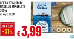Galassia Ocean 47 cuori di nasello surgelati offerta