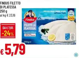 Galassia Findus filetto di platessa offerta