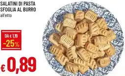 Galassia Salatini di pasta sfoglia al burro offerta