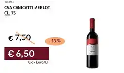 Prezzemolo e Vitale Cva canicatti merlot offerta