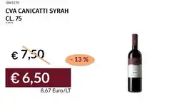 Prezzemolo e Vitale Cva canicatti syrah offerta