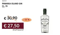 Prezzemolo e Vitale Panarea island gin offerta