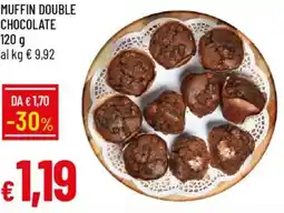Galassia Muffin double chocolate offerta