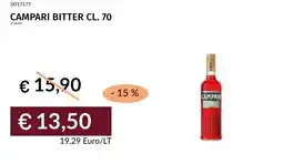 Prezzemolo e Vitale Campari bitter offerta