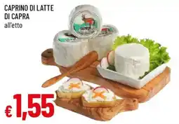 Galassia Caprino di latte di capra offerta