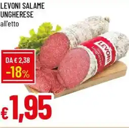 Galassia Levoni salame ungherese offerta