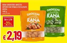 Galassia Rana gioiaverde gnocchi ripieni con spinaci/zucca/rapa rossa offerta