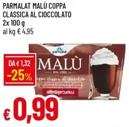 Galassia Parmalat malù coppa classica al cioccolato offerta