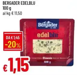 Galassia Bergader edelblu offerta