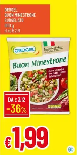 Galassia Orogel buon minestrone surgelato offerta