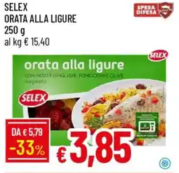 Galassia Selex orata alla ligure offerta